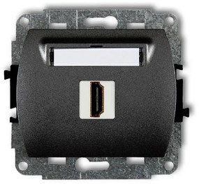 DHDMI-1 Grafitová zásuvka HDMI