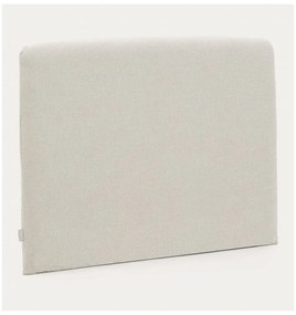 Sivé čelo postele 108x75 cm Valma – Kave Home