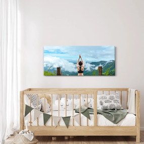 Obraz - Jóga (120x50 cm)