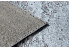 Moderný koberec DE LUXE 2083 ornament vintage - Štrukturálny sivá Veľkosť: 200x290 cm