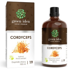 Green idea Cordyceps tinktúra - kvapky 100 ml