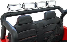 Elektrické autíčko Jeep BEAST 4x4 červené