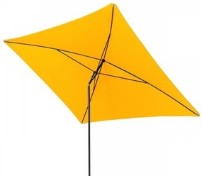 Doppler SUNLINE WATERPROOF 230 x 190 cm – balkónový naklápací slnečník žlutý (kód farby 811), 100% polyester
