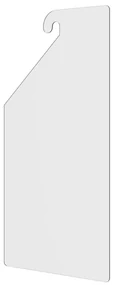 Organizér do šatníkových skríň, 290 x 595 x 2 mm, 1 ks.