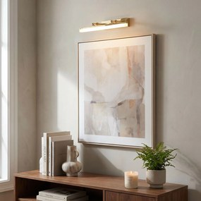 Toolight Toolight, LED nástenné svietidlo, 40cm, 6W, 4000K, 1000lm, APP1872-1W, Zlatá, OSW-60985