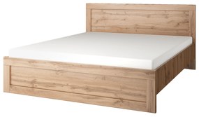 Manželská posteľ MORATIZ dub wotan Rozmer: 160x200 cm