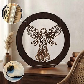 LED lampa Anjel svetla – Moderná dekorácia s podsvietením | RAFAELL: HDF - Dub Sonoma 20 cm 4776-115024 LED0595