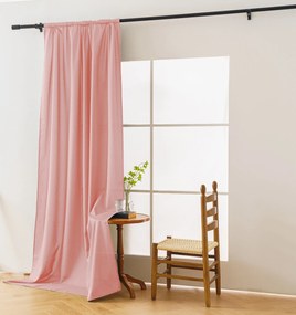 Záves OXFORD LIGHT 140x250 cm, ružový Zavesenie: Riasiaca páska