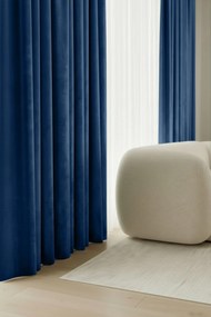 Velúrový záves SOFT VELVET granátový Rozmer: 140x270 cm