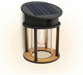 Philips Geri UltraEfficient solárne LED svietidlos antracitovým senzorom, 3,2 W, 2700 K