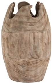 Drevená dekoračné váza Ermi - ∅ 26*42cm