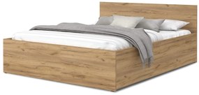 GL Manželská posteľ Dolly s úložným priestorom - dub craft Rozmer: 160x200