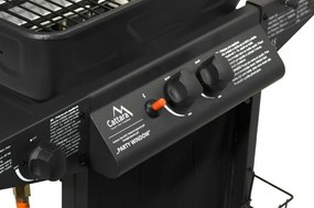 Cattara Prenosný plynový gril Party Window 2 + 1, 98 x 51 x 102 cm