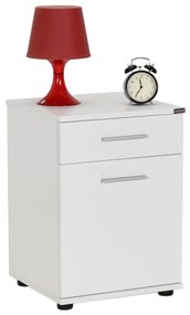 Nočný stolík Sivadu 2 (biela). Vlastná spoľahlivá doprava až k Vám domov. 1094426