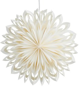 Watt & Veke Závesná svietiaca hviezda Clara white 50 cm