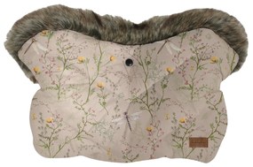 Rukavice na kočík Luxury Secret Garden Beige