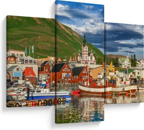 Obraz - Húsavík (90x60 cm)