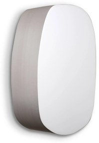 LZF Guijarro Medium nástenné LED svietidlo, sivá