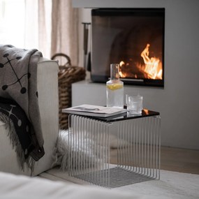 Ferm Living Sklenená karafa Ripple 900 ml