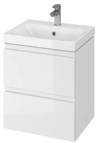 Cersanit S801-230-DSM-Závesná kúpeľňová skrinka s umývadlom MODUO 50 cm biela