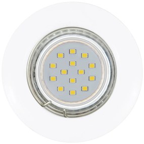 EGLO Zápustné bodové LED svietidlo PENETO, sada 3x, biele