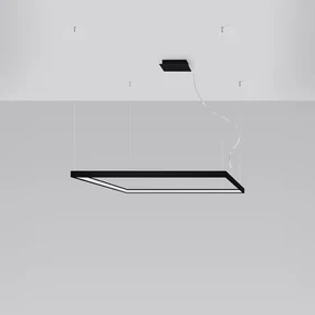 Závesné LED svietidlo Nelya l, 1x LED 70w, 4000k, b