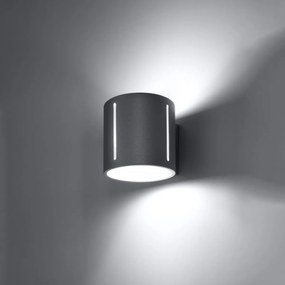 Sollux Lighting Nástenné svietidlo INEZ sivé