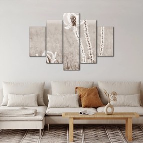 Obraz - Bodliak v zime (150x105 cm)