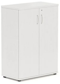 Stredná skriňa Visio 80 x 38,5 x 113 cm, biela