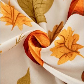 Napínacia obliečka z mikrovlákna AUTUMN PUMPKINS farebná 180x200 cm