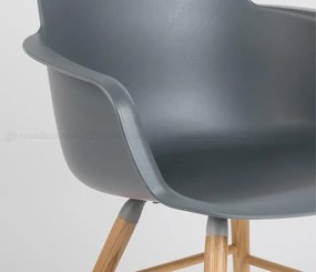 Zuiver Albert Kuip Armchair plastová stolička - Zelená