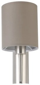 Eglo 94925 - Nástenné svietidlo PASTERI 1xE27/60W/230V taupe