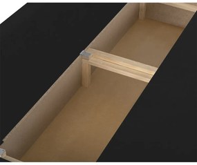 Rozkládací pohovka ROLO Černá/Šedá