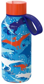 Nerezová termofľaša Solid Kids s pútkom Dinosaur 330 ml