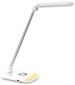 LED RGB Dotyková stmievateľná stolná lampa LED/18W/230V + USB