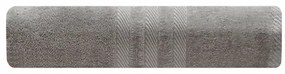 Bavlnený uterák CAROLINE tmavosivý 70x140 cm