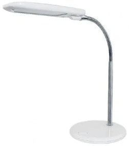 ACA Lighting LED stolný lampička s vypínačom BAZ 5W/230V/4000K/340Lm/120°/IP20, biela