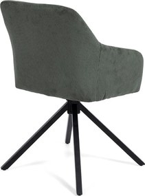 Set - 2 ks Jedálenská stolička AVENBERG LARO – otočná, zelená