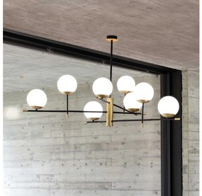 Ideal Lux - Luster na tyči GOURMET 9xE14/28W/230V pr. 131,5 cm zlatá