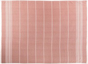 Bavlnená deka v terakotovej farbe 150x200 cm Solene – Tiseco Home Studio