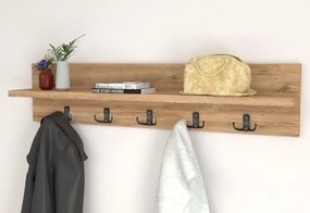 Nástenný vešiak VIRTON, borovica