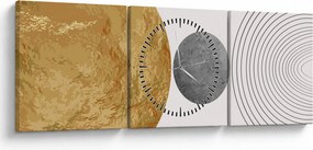 Obraz - Rustic Arches N⁰4 (s hodinami) (90x30 cm)