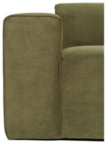 Zelená menčestrová pohovka 202 cm Sting - Scandic