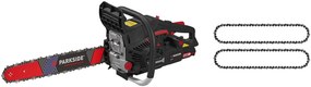 Parkside Performance®  Benzínová reťazová píla s elektrickým štartovaním Ppbks 56 A1 + Náhradné pílové reťaze PEK 18 A1 – 18" – 1,5 mm, 2 kusy  (800010865)