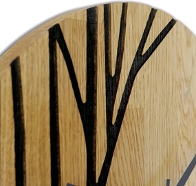 SENTOP | Drevené nástenné hodiny z masívu I SENTOP MAS003 analógové