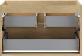 Závěsná skříňka pod umyvadlo Viola 80 cm dub cremona