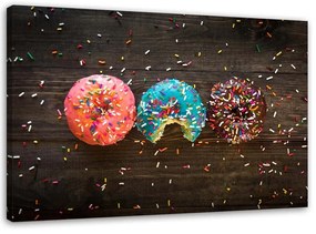 Obraz na plátně Donutový dort - 90x60 cm