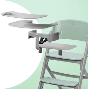 KINDERKRAFT SELECT - Detská jedálenská stolička 3v1 LIVY Premium Aster pink