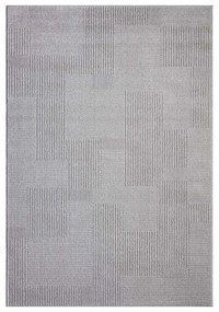 Dekorstudio Moderný koberec do obývačky FLAIR 177 - sivý Rozmer koberca: 80x150cm