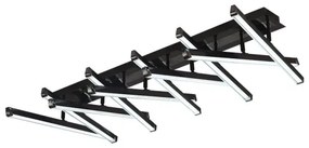 LED Stmievateľný prisadený luster LED/125W/230V 3000-6500K + diaľkové ovládanie